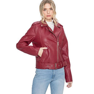 NWT! Women's Luxury Moto Leather Jacket